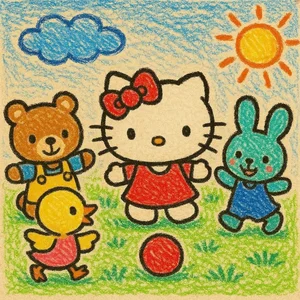 Simple Hello Kitty Drawings: 112+ Cute and Easy Art Ideas - image 12