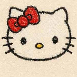 Simple Hello Kitty Drawings: 112+ Cute and Easy Art Ideas - image 39
