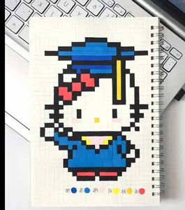 Simple Hello Kitty Drawings: 112+ Cute and Easy Art Ideas - image 38