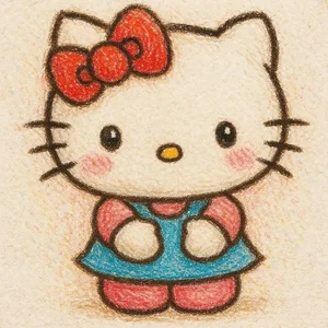 Simple Hello Kitty Drawings: 112+ Cute and Easy Art Ideas - image 32