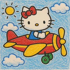Simple Hello Kitty Drawings: 112+ Cute and Easy Art Ideas - image 36