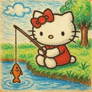 Simple Hello Kitty Drawings: 112+ Cute and Easy Art Ideas - image 21