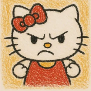 Simple Hello Kitty Drawings: 112+ Cute and Easy Art Ideas - image 28