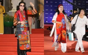 Thuy Tien and Phuong Anh Dao Shine on the Red Carpet at the HCMC International Film Festival Closing Ceremony - image 6