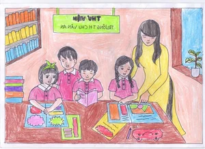 Heartwarming Paintings Honoring the Noble Profession of Teaching - image 27