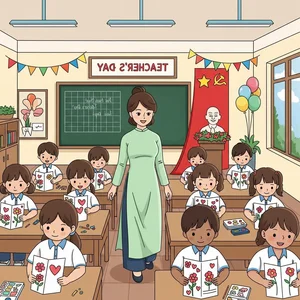 Heartwarming Paintings Honoring the Noble Profession of Teaching - image 0