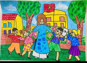 Heartwarming Paintings Honoring the Noble Profession of Teaching - image 6