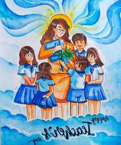 Heartwarming Paintings Honoring the Noble Profession of Teaching - image 31