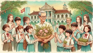 Heartwarming Paintings Honoring the Noble Profession of Teaching - image 5