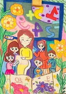 Heartwarming Paintings Honoring the Noble Profession of Teaching - image 42