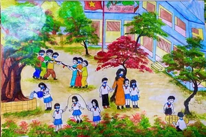 Heartwarming Paintings Honoring the Noble Profession of Teaching - image 14