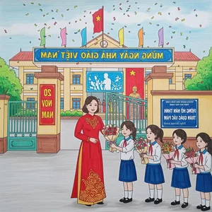 Heartwarming Paintings Honoring the Noble Profession of Teaching - image 23
