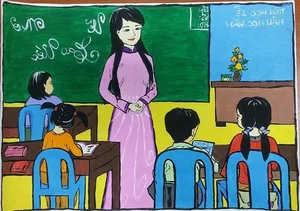 Heartwarming Paintings Honoring the Noble Profession of Teaching - image 35
