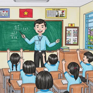 Heartwarming Paintings Honoring the Noble Profession of Teaching - image 15