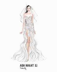 Miss Universe Vietnam Khanh Van Radiates Elegance in Le Thanh Hoa Bridal Collection - image 6