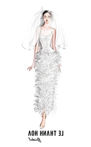 Miss Universe Vietnam Khanh Van Radiates Elegance in Le Thanh Hoa Bridal Collection - image 1