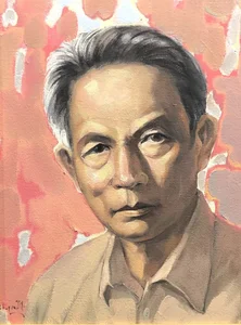 Vietnamese Artists Immortalized: A Tribute Through Portrait Paintings - image 5