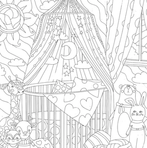 Creative Bedroom Coloring Pages: 269+ Engaging Activities for Young Artists - image 16