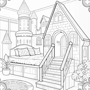 Creative Bedroom Coloring Pages: 269+ Engaging Activities for Young Artists - image 17