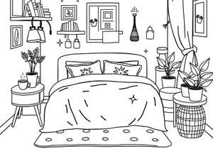 Creative Bedroom Coloring Pages: 269+ Engaging Activities for Young Artists - image 20