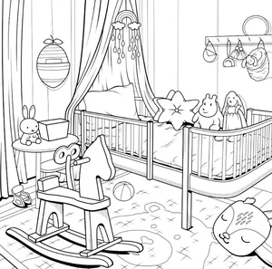 Creative Bedroom Coloring Pages: 269+ Engaging Activities for Young Artists - image 21