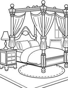 Creative Bedroom Coloring Pages: 269+ Engaging Activities for Young Artists - image 31