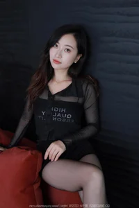 Elegant Chinese Model Xiao Jie in the Red Sofa Collection Part 2 - image 62