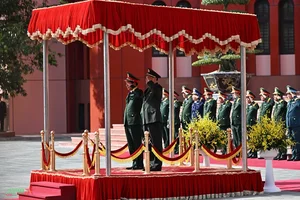 Official Welcome Ceremony for the Vice Chairman of China's Central Military Commission - image 0