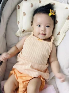 Actress Thanh Truc Shares Heartwarming Moments Styling Her Baby Daughter - image 4