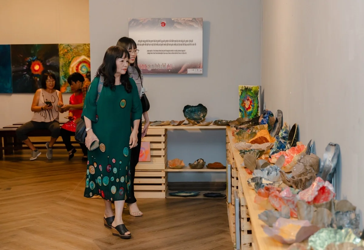 Exploring the Vibrant 'Whirlwind of Color' Art and Ceramics Exhibition