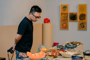 Exploring the Vibrant 'Whirlwind of Color' Art and Ceramics Exhibition - image 6