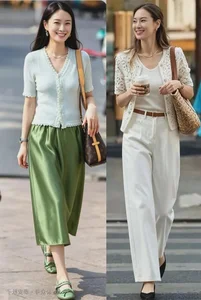Creative Ways to Style a Thin Cardigan: Beyond the Classic Shirt Combo - image 4