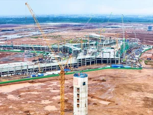 Construction of Vietnam's Tallest Air Traffic Control Tower at Long Thanh - image 5