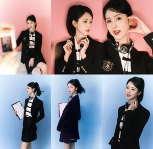 Actress Tran Do Linh Stuns in School Uniform at Recent Event - image 5