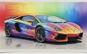 106+ Stunning Lamborghini Car Drawings and Sketches to Inspire Young Artists - image 11