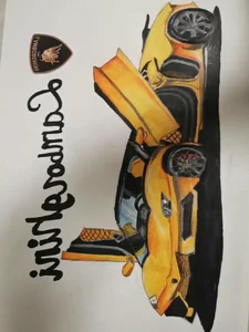 106+ Stunning Lamborghini Car Drawings and Sketches to Inspire Young Artists - image 5