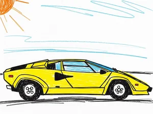 106+ Stunning Lamborghini Car Drawings and Sketches to Inspire Young Artists - image 31