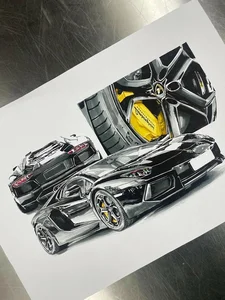 106+ Stunning Lamborghini Car Drawings and Sketches to Inspire Young Artists - image 36