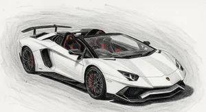 106+ Stunning Lamborghini Car Drawings and Sketches to Inspire Young Artists - image 12