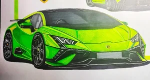 106+ Stunning Lamborghini Car Drawings and Sketches to Inspire Young Artists - image 6