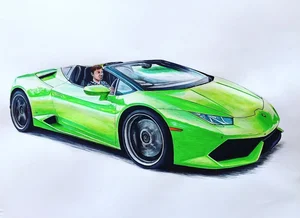 106+ Stunning Lamborghini Car Drawings and Sketches to Inspire Young Artists - image 38