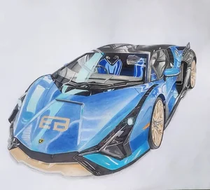106+ Stunning Lamborghini Car Drawings and Sketches to Inspire Young Artists - image 32