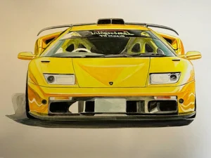 106+ Stunning Lamborghini Car Drawings and Sketches to Inspire Young Artists - image 44