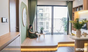 Modern Japanese-Style Apartment Featuring a Versatile 5-in-1 Living Room Design - image 8