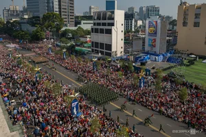 Highlights of Vietnam's 50th National Reunification Military Parade - image 4