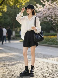 Elegant Black and White Summer Outfits for Effortless Style - image 8