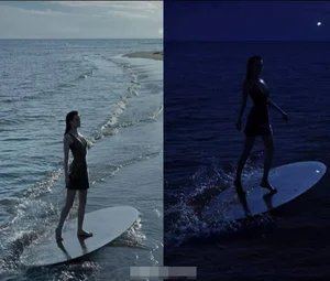 Iconic Asian Beauty Behind the Scenes Beach Photoshoot - image 2