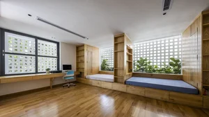 Innovative Architecture: Modern Saigon Home Showcasing Stunning Ventilation Brick Design - image 8