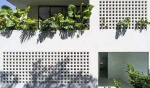 Innovative Architecture: Modern Saigon Home Showcasing Stunning Ventilation Brick Design - image 2