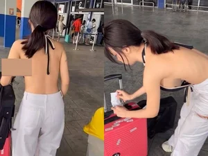 Airport Fashion Dilemma: Balancing Comfort and Public Etiquette - image 4